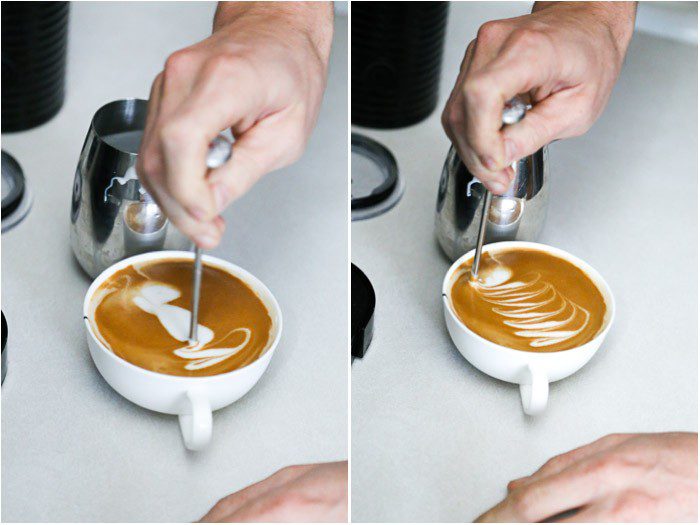 Is it possible to do latte art using a milk frother machine? : r/latteart