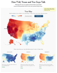 Your personal dialect map - Hither & Thither