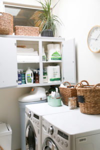 Living Clean: A Laundry Makeover (part 2) - Hither & Thither