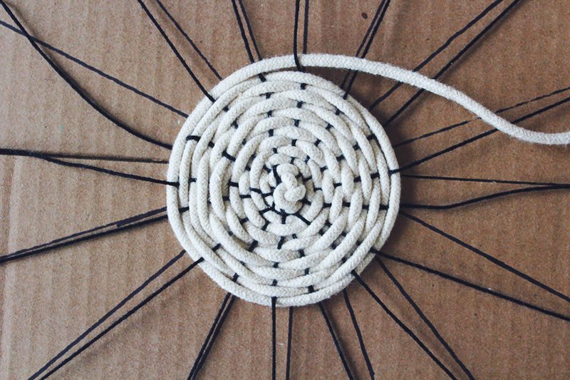 DIY Woven Placemat Hither & Thither