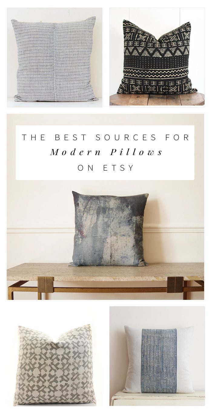 The Best Modern, Bohemian Pillows on Etsy