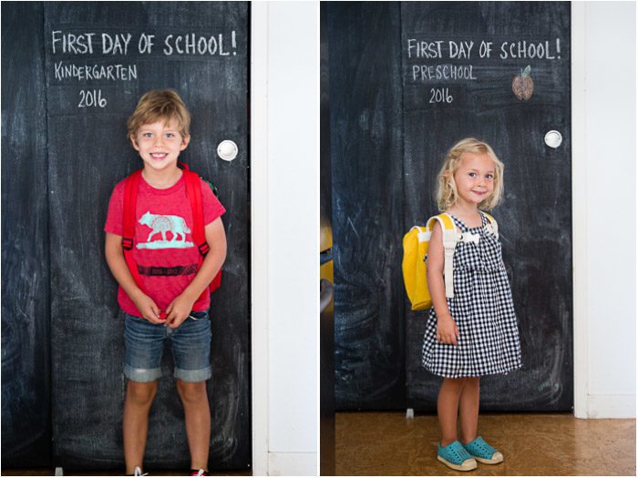 First day of School 2016 2