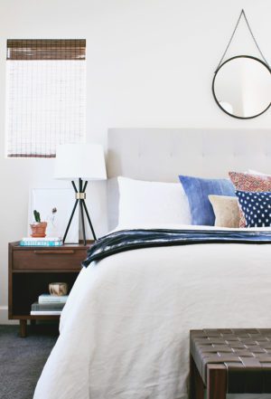 A Modern, Eclectic Bedroom Reveal - Hither & Thither