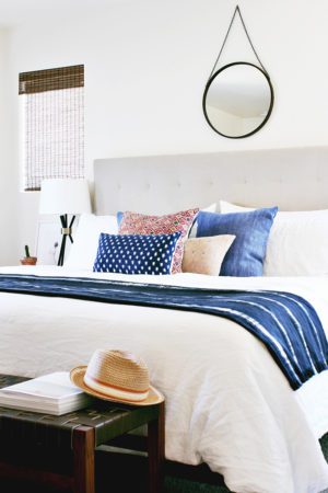 A Modern, Eclectic Bedroom Reveal - Hither & Thither